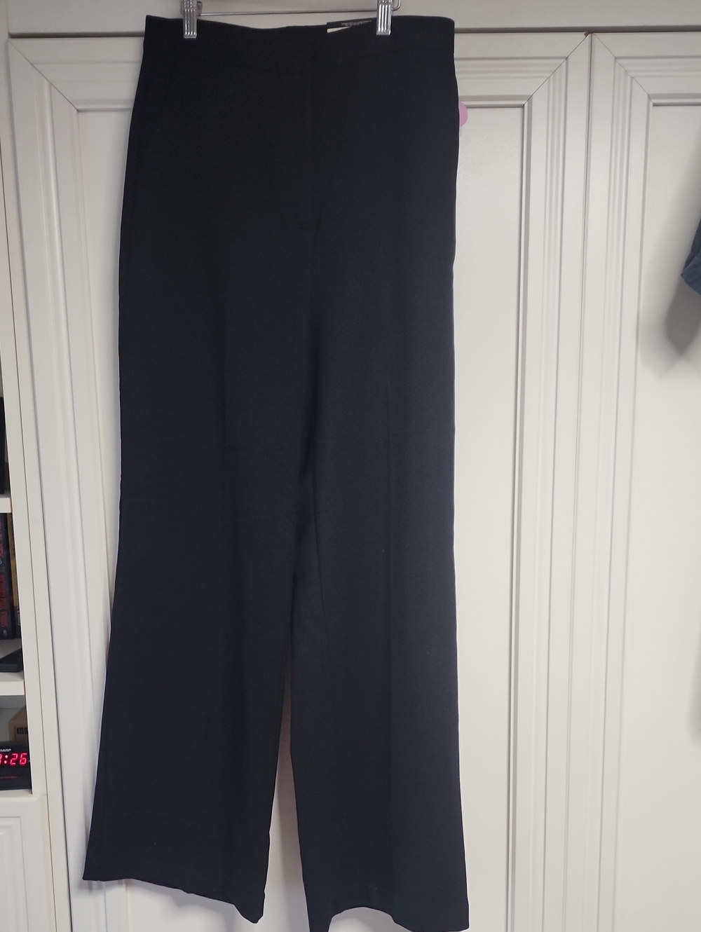 Worthington Black Wide-Leg Trousers